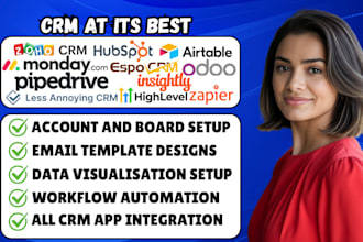setup zoho monday crm hubspot airtable espo crm insightly odoo less annoying crm