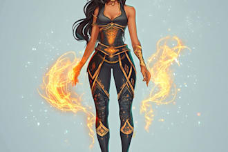create a character for your role playing, fantasy character