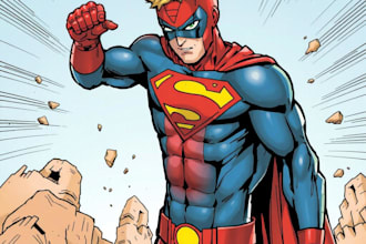 draw your favorite superhero character and comic