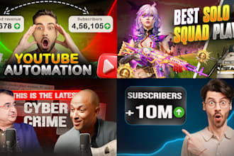 design catchy youtube thumbnail
