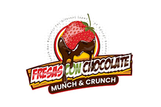 create awesome and gorgeous strawberry logo design