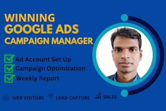 set up and manage highly performing google ads, PPC campaign