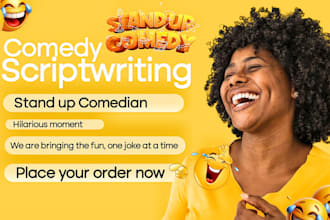 write your comedy screenplay, TV show or short film script