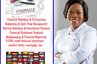 provide US CPA, audit financial statement, comfort letter, mortgage, tax