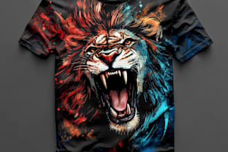 create custom and trendy t shirt design