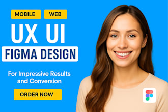 design clean and user friendly UX for app or website