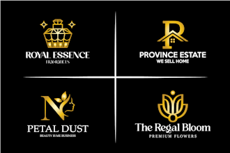 design modern minimalist and luxury business logo design