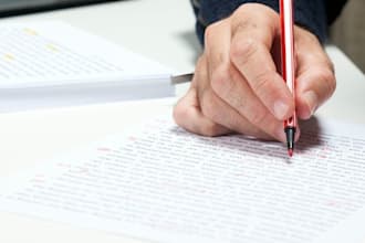 edit and proofread thesis, dissertation, report or document with apa formatting