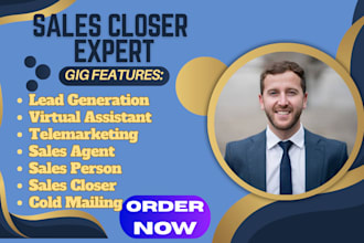 do lead generation sales closer sales representative telemarketing sales rep