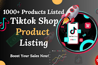 fix tik tok shop,manage tiktok shop,set up tiktok shop dropshipping marke