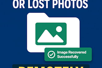 recover deleted or lost photos and images remotely