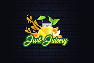 design restaurant, cafe, BBQ, grill, bakery, candy, food, and juice logo for you