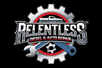 design gorgeous diesel and auto repair logo