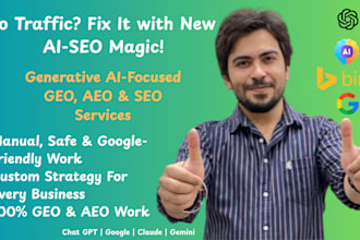 do GEO generative engine optimization , SEO, gmb aeo for chatgpt ai and google