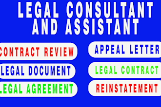 draft, review, or revise contracts, agreements, or any legal document, or appeal