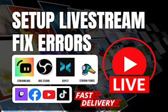 obs studio streamlabs ecamm xsplit twitch youtube facebook tiktok live streaming