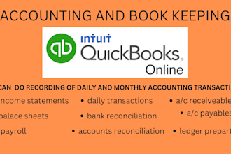 do bookkeeping financial statement banks reconciliation ledgers preparation
