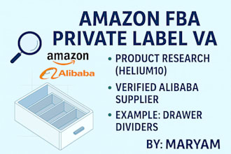 find a winning amazon fba private label product