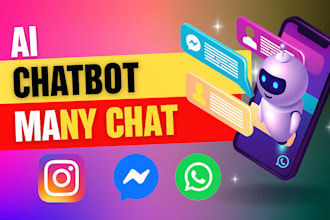 build expert ai chatbot for facebook messenger using manychat