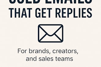 write high converting cold emails to land clients, brand deals, or meetings