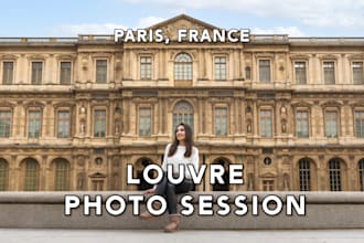 be your louvre photographer in paris