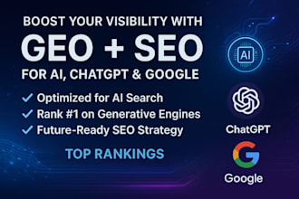 do GEO and SEO for chatgpt, ai search, and google