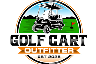 design unique golf cart logo