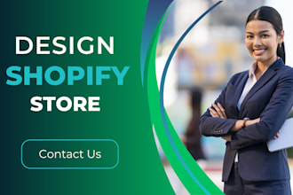 build shopify store design, ecommerce dropshipping store, shopify website