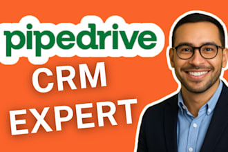 pipedrive CRM pipedrive setup and pipedrive automation pipedrive specialist