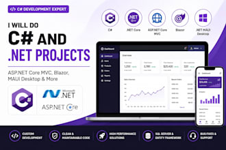 do c sharp, dotnet core mvc, blazor, desktop maui app and project