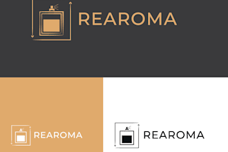 design a premium logo and product mockups with luxury finish
