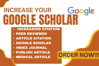 do backdate indexed journal google scholar citations, increase citations
