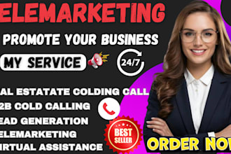 do b2b cold calling, virtual assistance, lead generation, and telemarketing