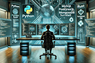 develop scalable python and rust web application