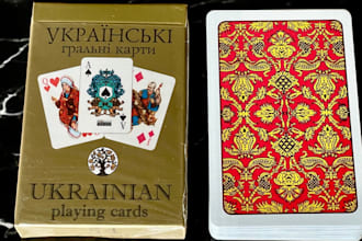 do custom 52 playing card game deck design poker card box board game rulebook