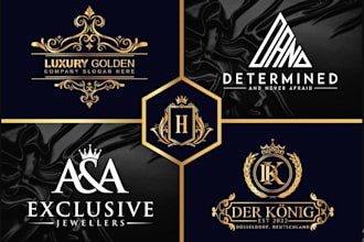 make clothing, monogram, crown, jewelry logo