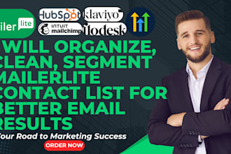 organize, clean, segment your mailerlite contact list for better email results