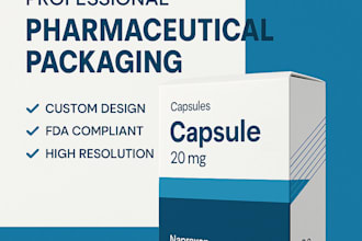 do medical packaging design and medicine box design