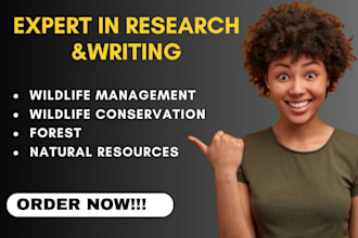 do wildlife management, forest and wildlife conservation and natural resources