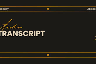 transcribe audio into text
