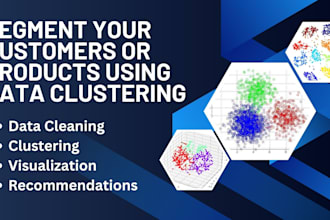segment your customers or products using data clustering