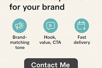 write engaging instagram and facebook captions for your brand