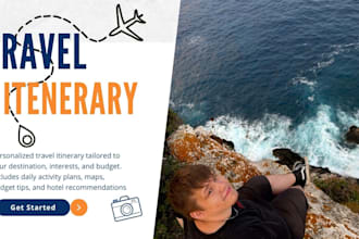 create a custom travel itinerary for your trip