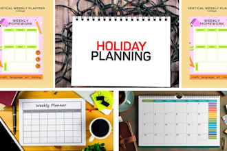 design custom canva ebook, workbook, worksheet, lead magnet, journal and planner