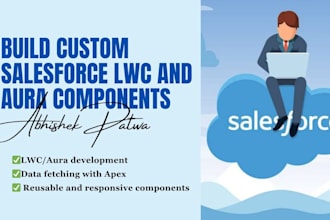 build custom salesforce lwc and aura components
