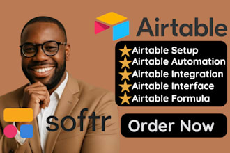 design airtable database airtable formula airtable automation expert softr