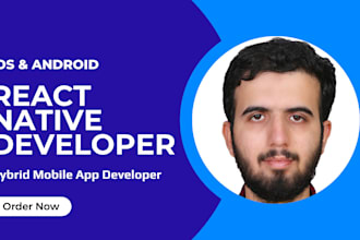 hybrid mobile app developer, react native