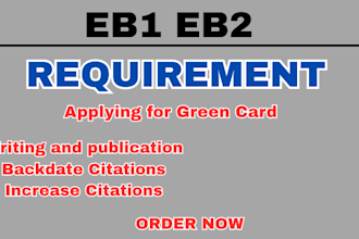 write backdated papers and citations for eb1 eb2niw visa requirement