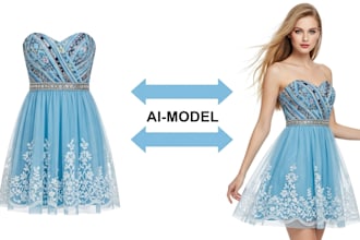 do ai fashion model for bikini design, swimwear, loungewear, yoga pant