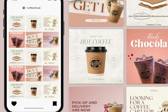 design high quality social media posts using canva templates